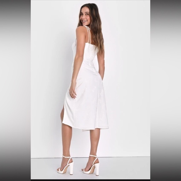 NWT Wishing on Love Satin Butterfly Dress - Picture 3 of 7